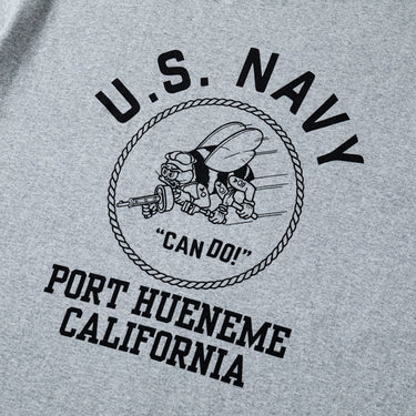 Houston Printed Ringer US Navy Tee