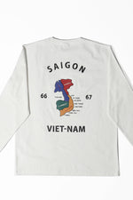 Houston Souvenir Vietnam Map Long Sleeve T-Shirt