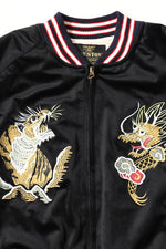 Houston Velveteen Dragon Tiger Souvenir Jacket