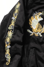 Houston Velveteen Dragon Tiger Souvenir Jacket