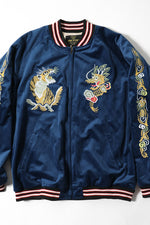 Houston Velveteen Dragon Tiger Souvenir Jacket