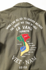 Houston Vietnam Map Hell Ladies Jacket