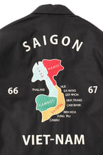 Houston Vietnam Tiger & Dragon Map Jacket