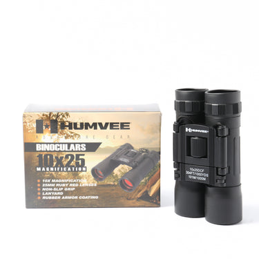 Humvee 10x25 Compact Binocular W/Prop 65