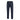 Low-profile tactical jeans, raw blue denim, straight fit with button closure