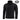 Black tactical fleece jacket with full-zip front, stand collar, and zip pockets