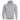 Heather gray hooded sweatshirt with drawstrings and front kangaroo pocket