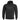 Black hooded sweatshirt with front pouch pocket, drawstring hood, Pentagon logo print