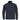 Midnight blue fleece half-zip sweater with front pouch pocket