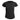 Black ladies crew-neck tee with short sleeves and back neck label