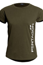 Pentagon Whisper Ladies Tee (Pentagon Vertical)