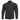 Black highneck zip sweater, long sleeves, stand collar