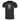 Black crewneck T-shirt with 'Ghosting' graphic and small mascot print at center