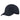 Black legionnaire cap with vent holes and front snap flap