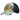Adventure Explorer BB cap with camo front, text graphic, black mesh sides, light green brim