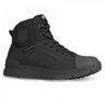 Black tactical hybrid boot with lace-up closure and padded collar