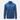 Blue denim button-up shirt with pointed collar and flap chest pockets, long sleeves