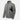 Helikon Greyman jacket in ash gray with black zipper and panel detail