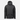 Polyester Chinook jacket with attached hood, full-length front zipper, dark gray shell.
