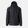 Helikon Levanter jacket, black hooded zip-front windbreaker
