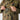 Camouflage anorak jacket chest pocket with zipper and snap button detail