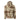 Camouflage anorak jacket with hood, front zipper, and chest pocket flap.