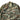 Camouflage field jacket with stand collar, button placket, and flap chest pocket detail