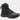 Black tactical boots with lace-up closure and rugged rubber outsole