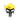 Punisher-style skull PVC patch with yellow flame hair and white skull face