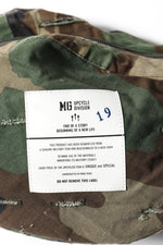 MG Upcycle Division Military Helmet Cover Sacoche Bag