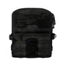 Black micro MAP assault panel with camo pattern, center patch, and front straps