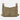 Tan tactical pouch with open top flap and two side mounting tabs