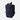 Blue radio pouch with antenna sleeve, front panel and adjustable webbing straps