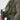 Olive green radio pouch with multiple front panels and elastic retention loops