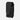 Black grenade pouch with top flap, elastic retention loops, and MOLLE attachment