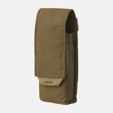 Cordura tourniquet pouch, coyote tan, front sleeve with hook-and-loop flap