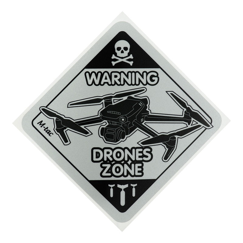 M-Tac Drone Zone Reflective Sticker – Hong Kong MG Trading Limited