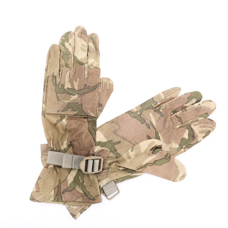 Like New British Army Warm Weather Leather Combat Gloves