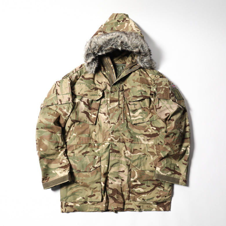 Like New British Army PCS Combat Smock With Fur Lining