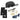 Ballistic protective eyeshield kit with black pouch and clear smoke blue shield lenses