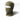 Olive balaclava hood with face opening and stitched seams, breathable stretch fit