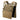 Coyote tan ultralight plate carrier with MOLLE front panel and adjustable shoulder straps