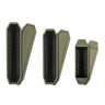 Helikon comfort pad set, two-tone black and olive/khaki inserts, 3-piece