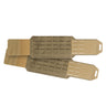 Modular tactical cummerbund in tan with slotted panel rows and side adjustment webbing.
