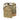 Tan plate carrier with MOLLE front panels, padded straps, and quick-release buckles