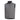 Quilted puffer vest with hood, full-zip, dark gray