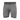 Men's grey boxer briefs with wide waistband and side logo stripe
