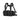 Black recon chest rig with MOLLE front pouches and adjustable shoulder straps