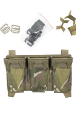 Agilite Pincer Placard Multi-Caliber Triple Magazine Pouch