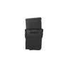 Agilite .308 single magazine pouch in Black, front view with top magazine opening